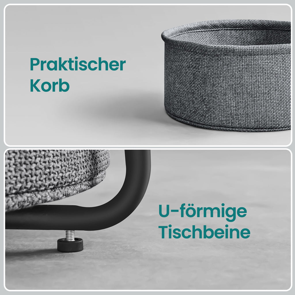 Beistelltisch rund, kleiner Tisch, Couchtisch klein
