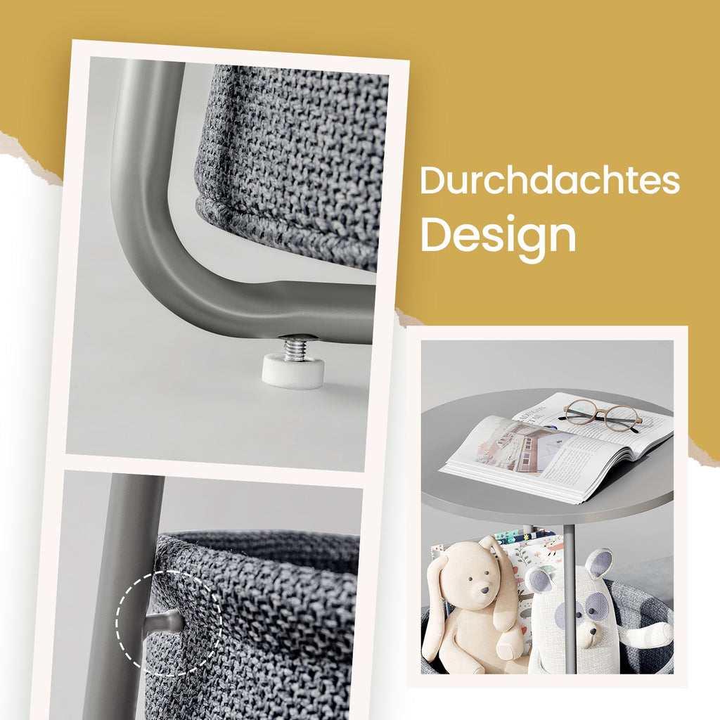 Beistelltisch rund, kleiner Tisch, Couchtisch klein