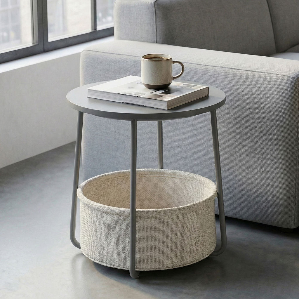 Beistelltisch rund, kleiner Tisch, Couchtisch klein