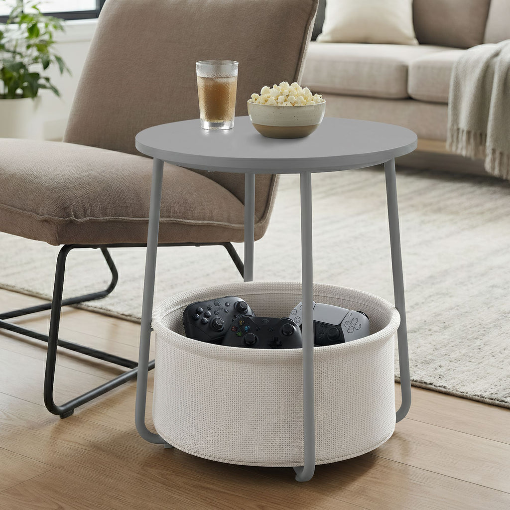 Beistelltisch rund, kleiner Tisch, Couchtisch klein
