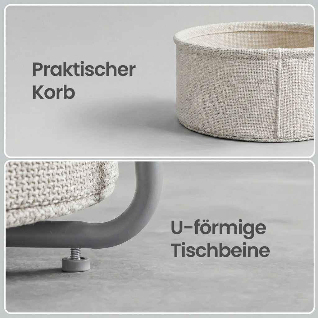 Beistelltisch rund, kleiner Tisch, Couchtisch klein