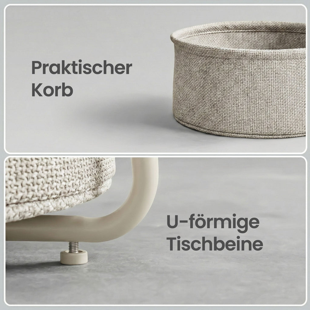 Beistelltisch rund, kleiner Tisch, Couchtisch klein