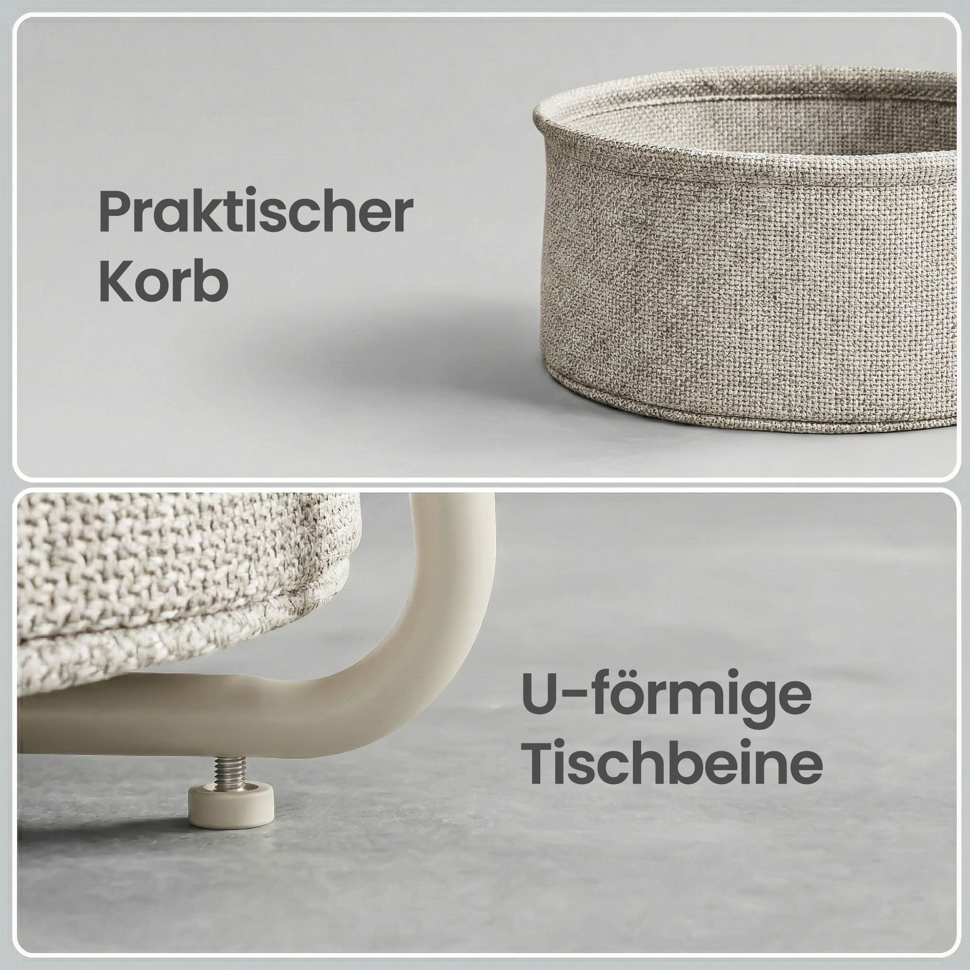 Beistelltisch rund, kleiner Tisch, Couchtisch klein