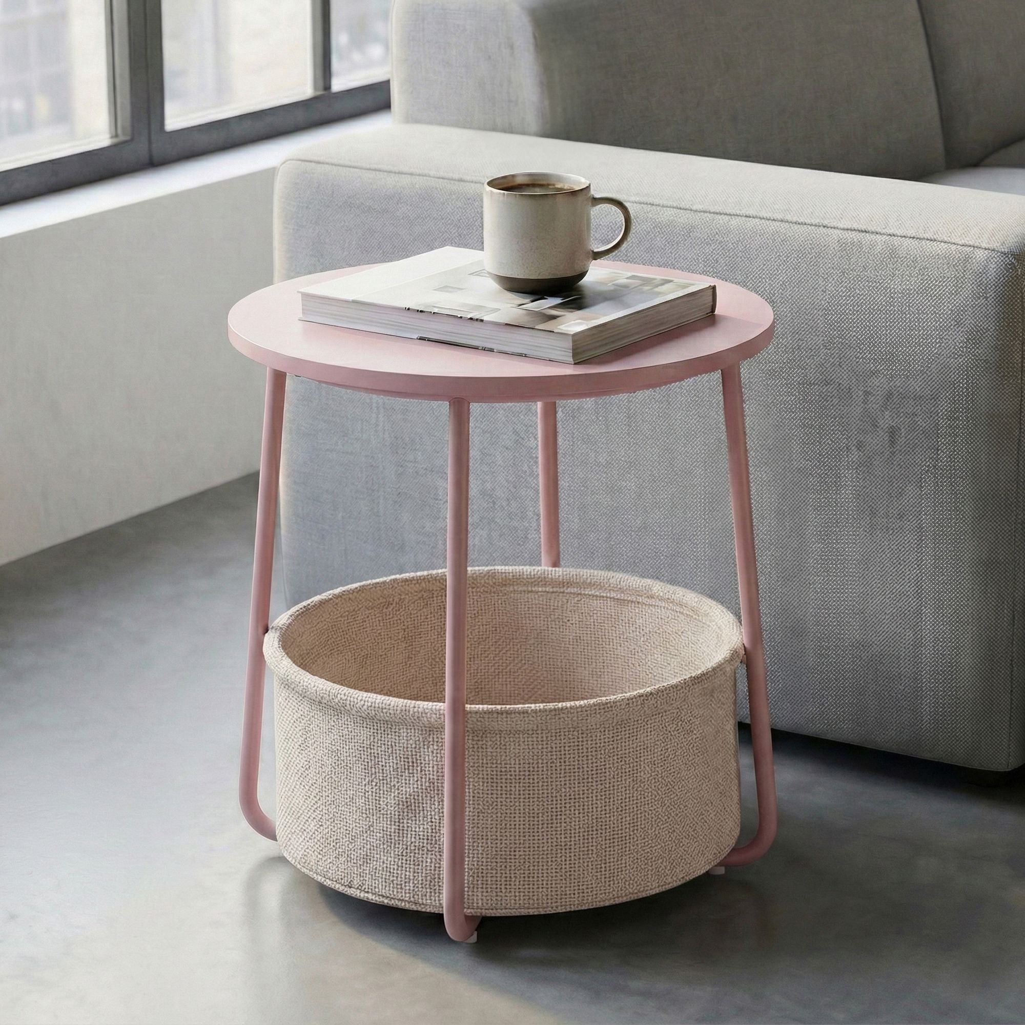 Beistelltisch rund, kleiner Tisch, Couchtisch klein