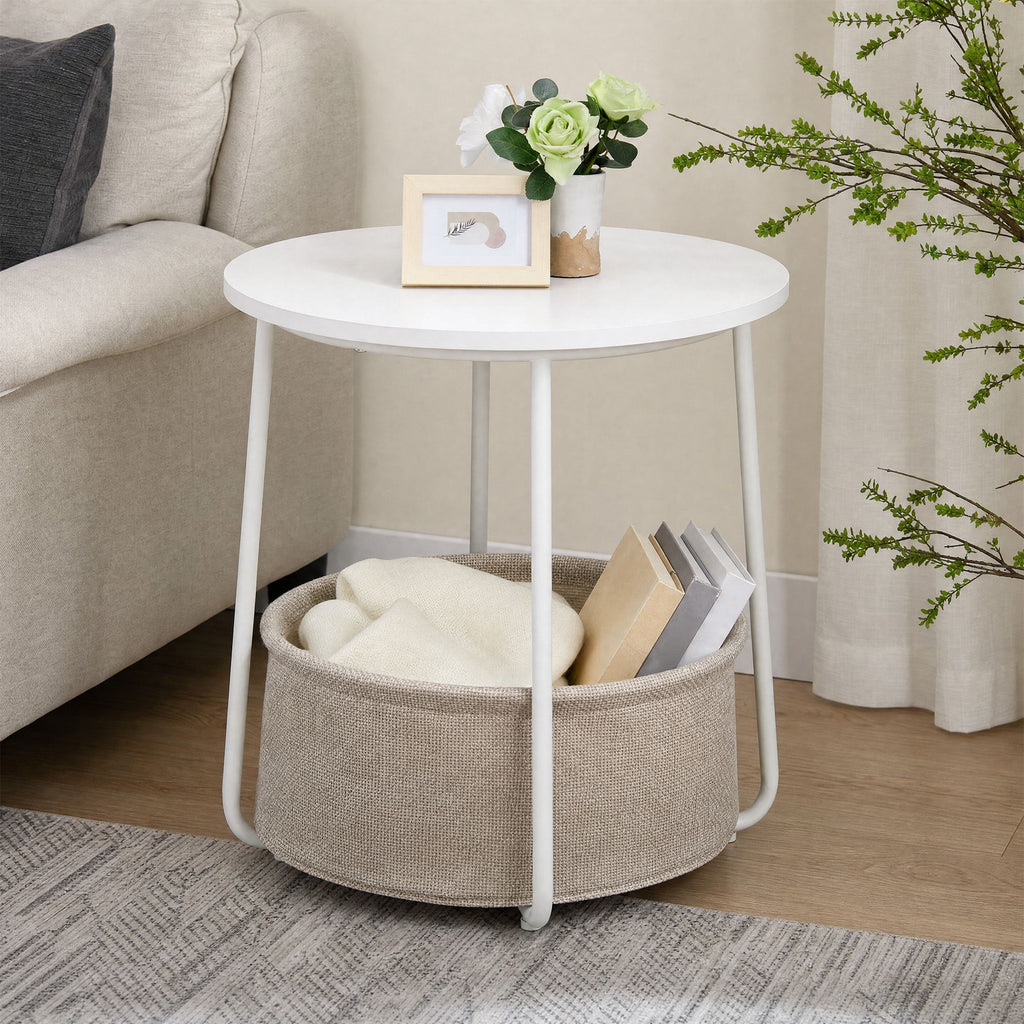 Beistelltisch rund, kleiner Tisch, Couchtisch klein