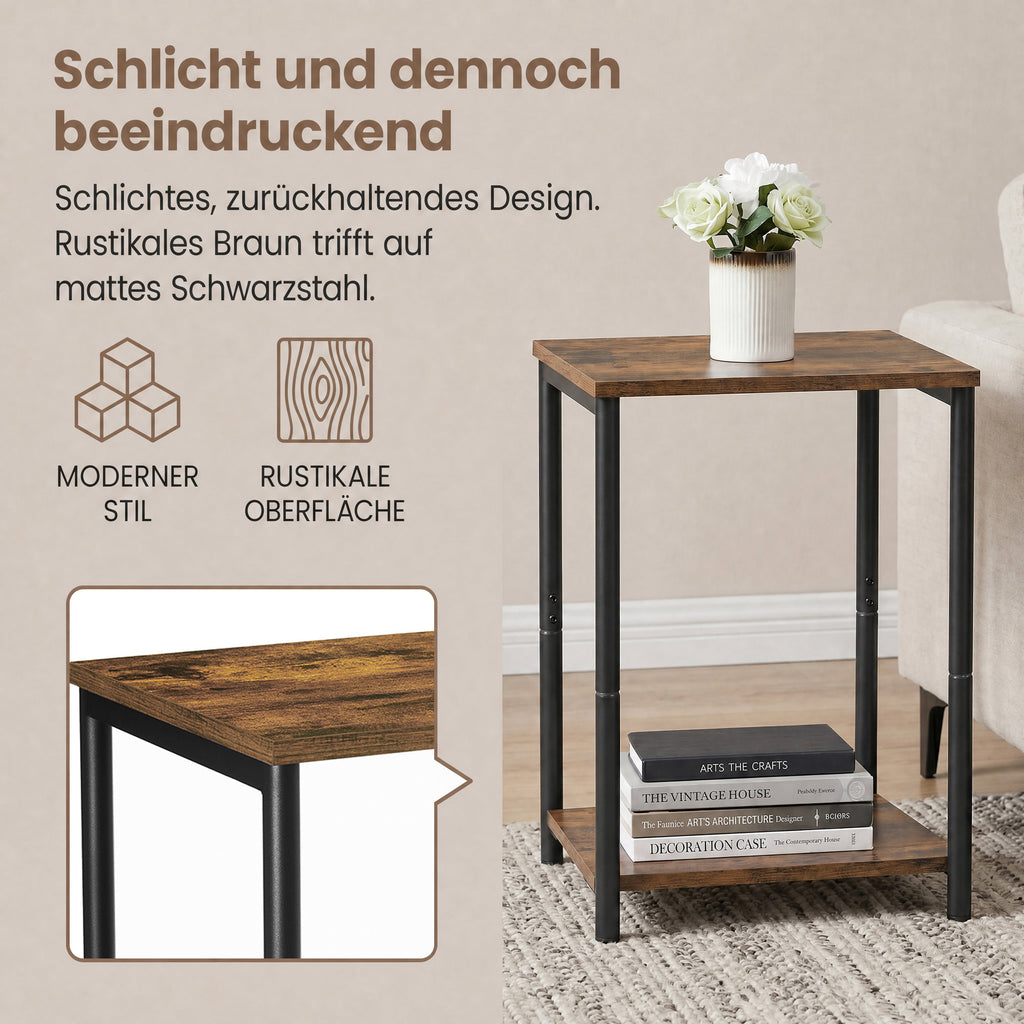 Beistelltische, Nachttische, 2er Set