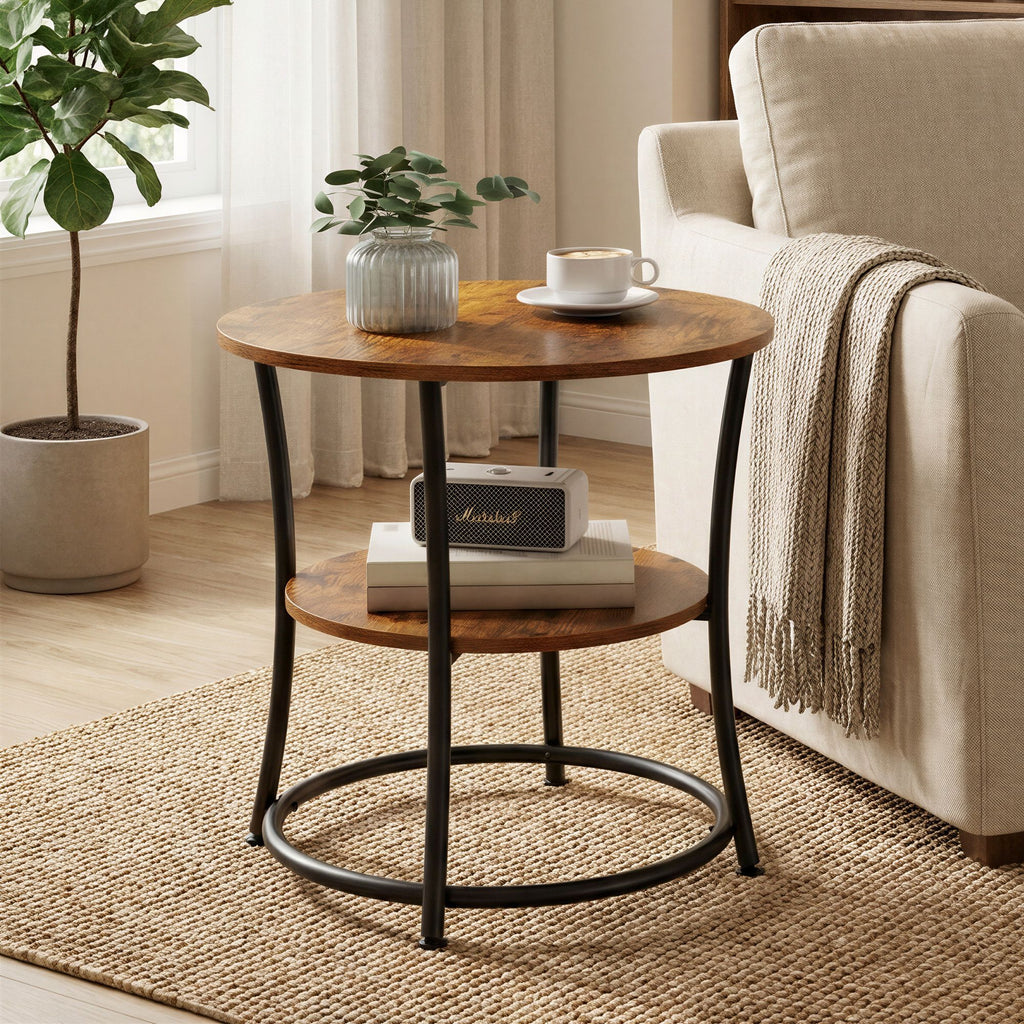 Beistelltisch, Couchtisch rund, Sofatisch