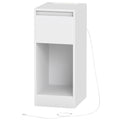 Schmaler Nachttisch, 2er Set, Nachtschrank