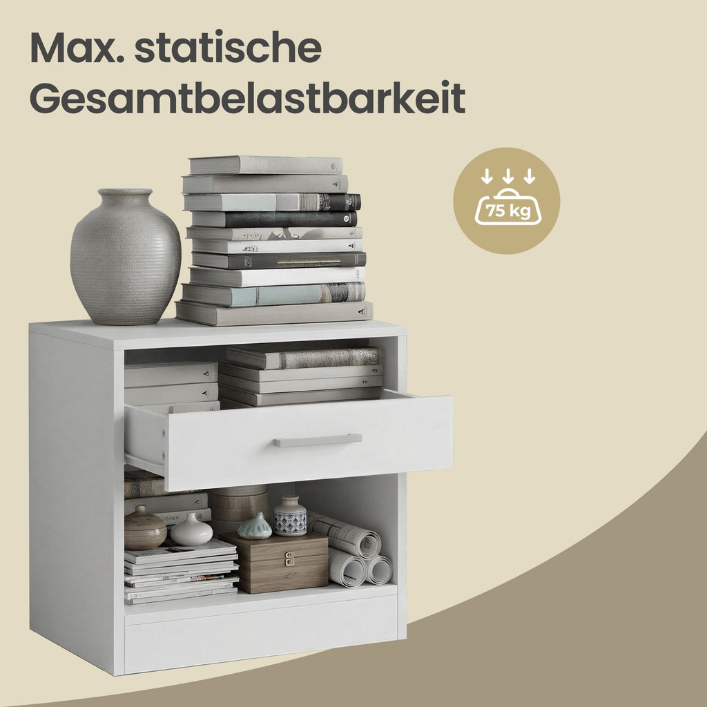 Nachttisch, 2er Set, Beistelltisch