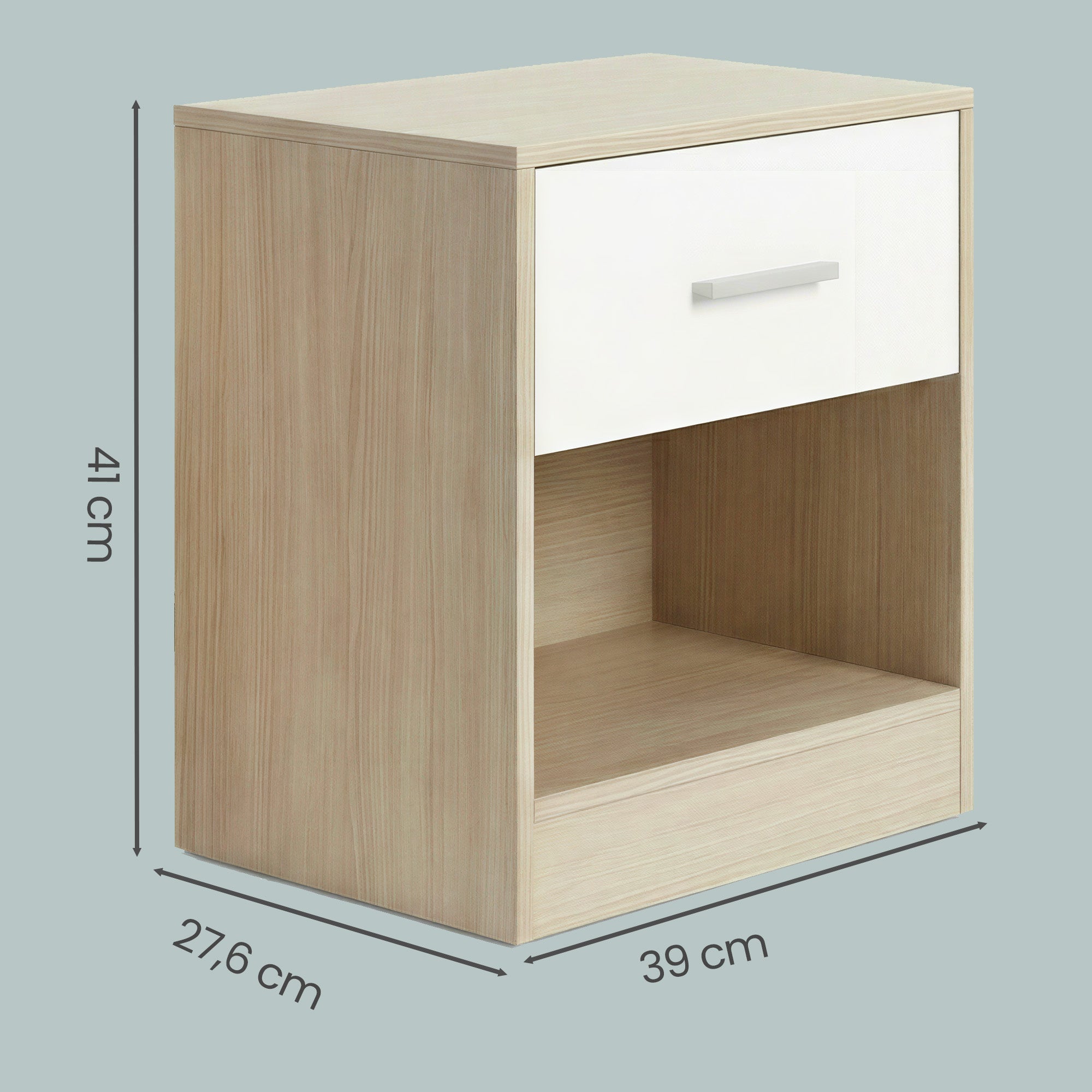 Nachttisch, 2er Set, Beistelltisch