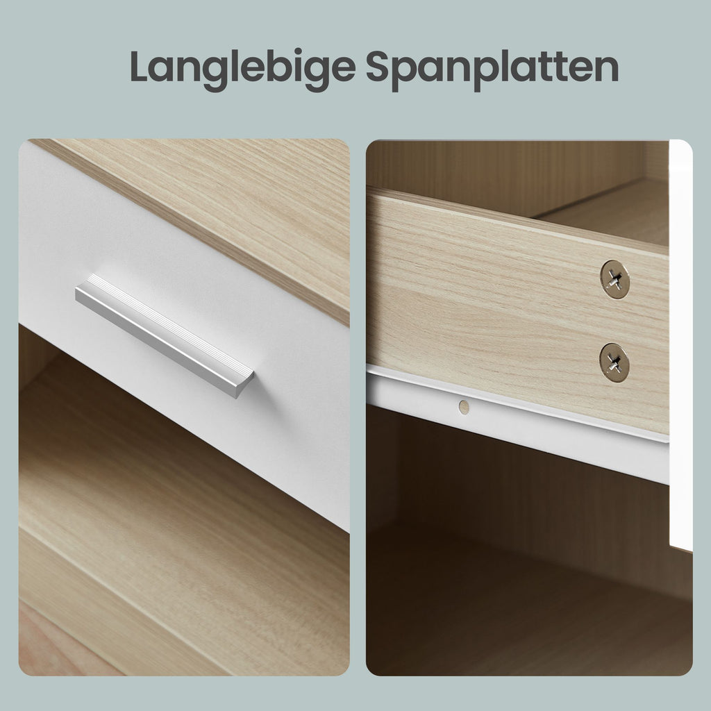 Nachttisch, 2er Set, Beistelltisch