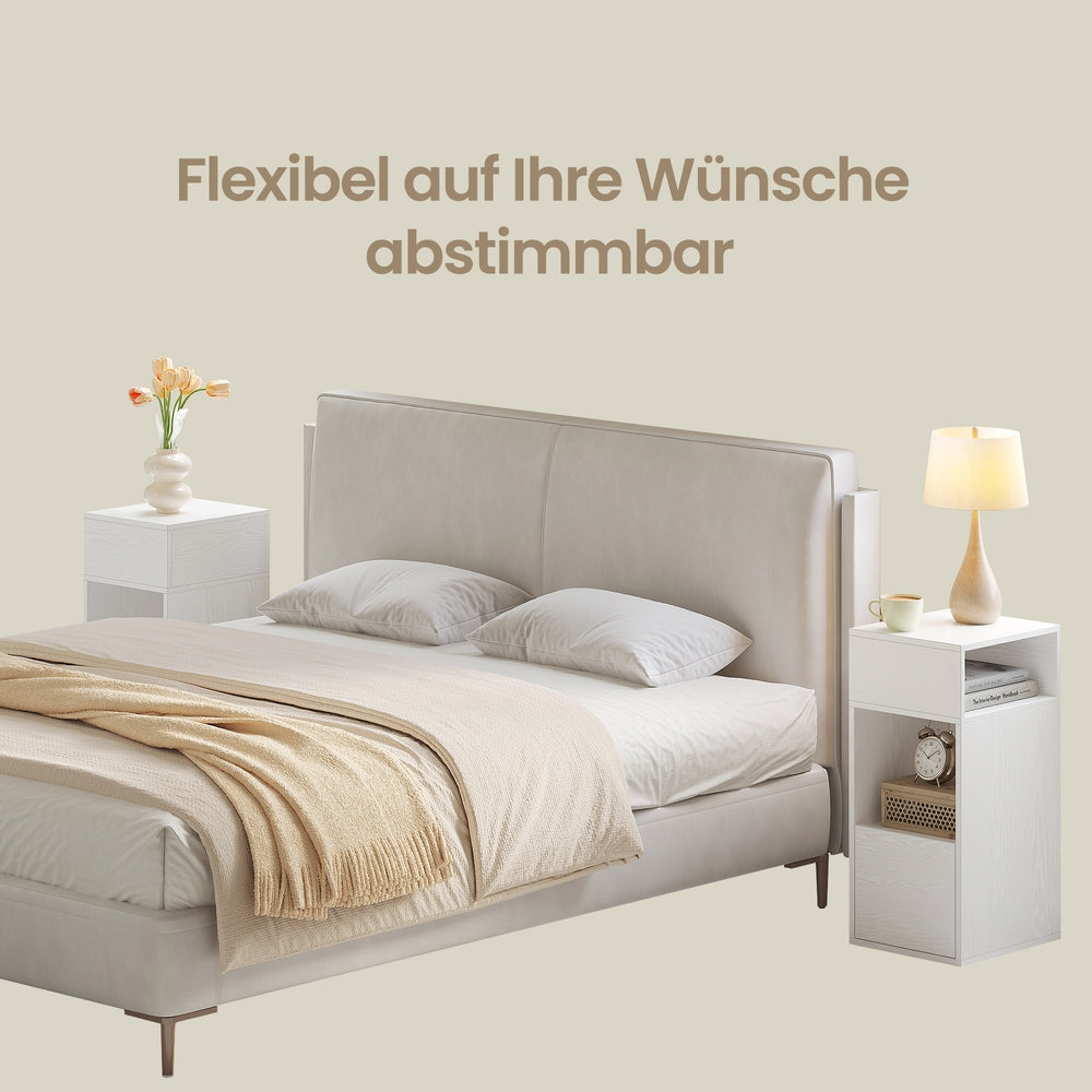 Nachttisch, Toolless-Technologie, superschnelle werkzeuglose Montage