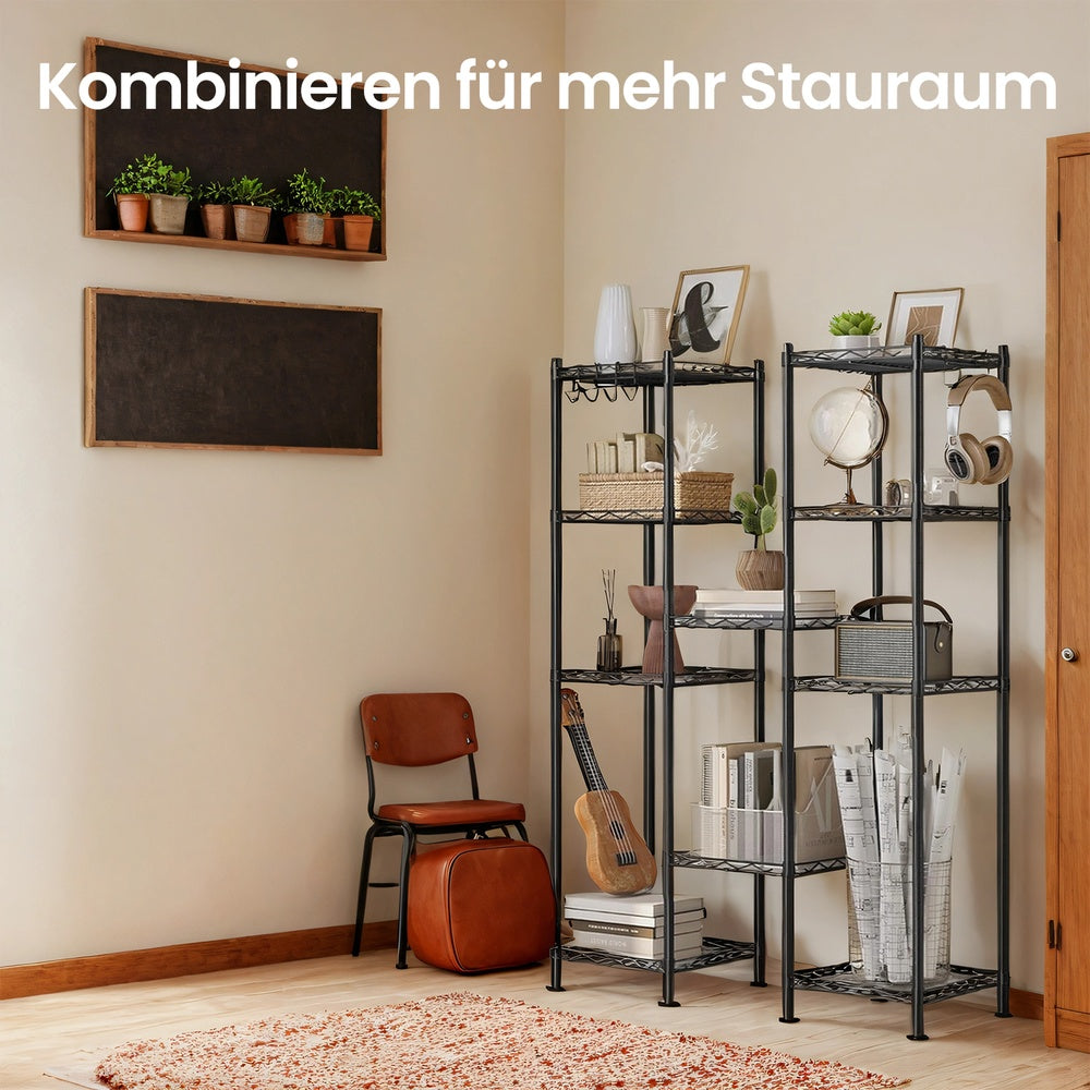 Badezimmerregal, Standregal, Metallregal