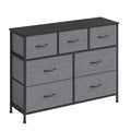 Kommode, Schrank, 7 Stoffschubladen