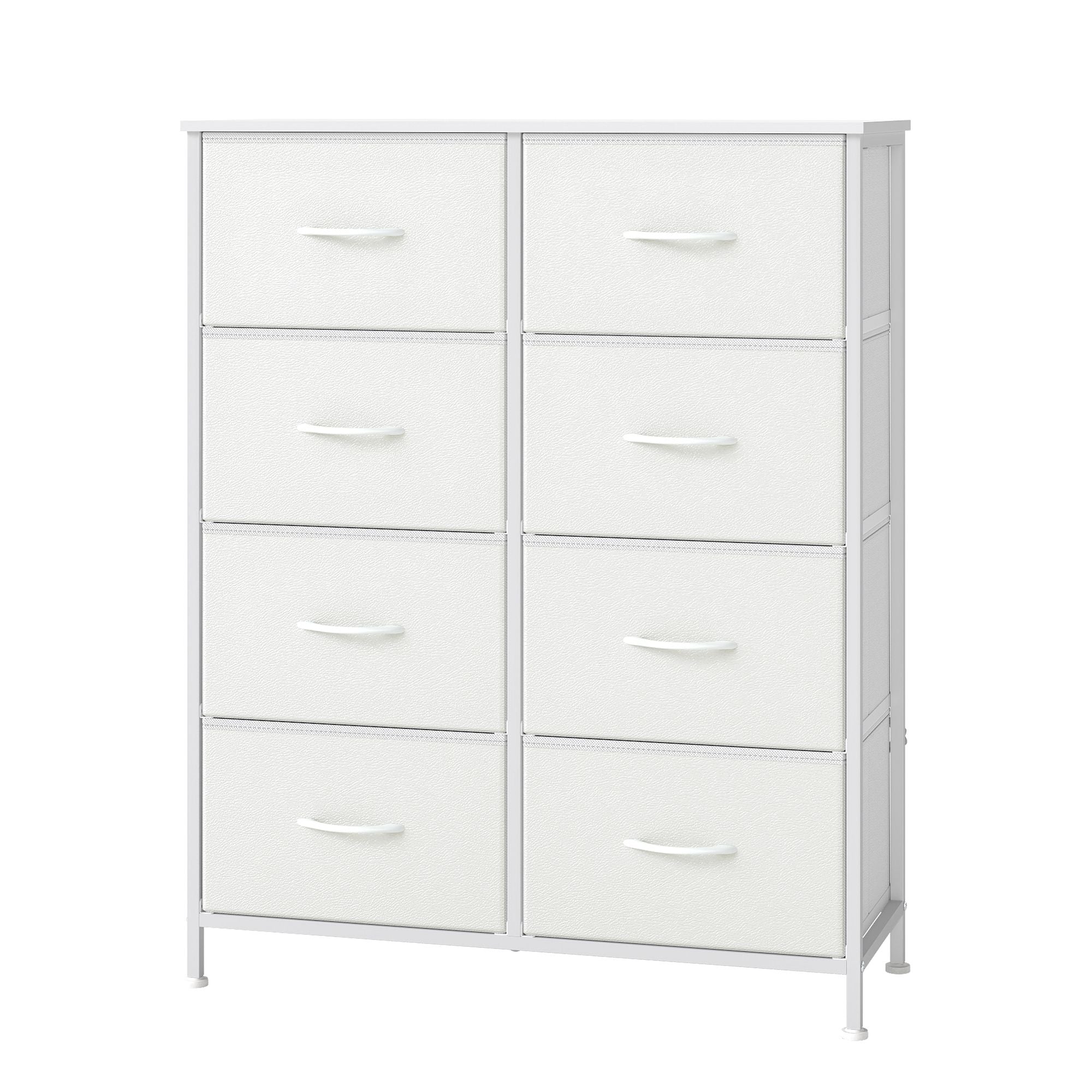 Kommode, Schrank, 8 Stoffschubladen