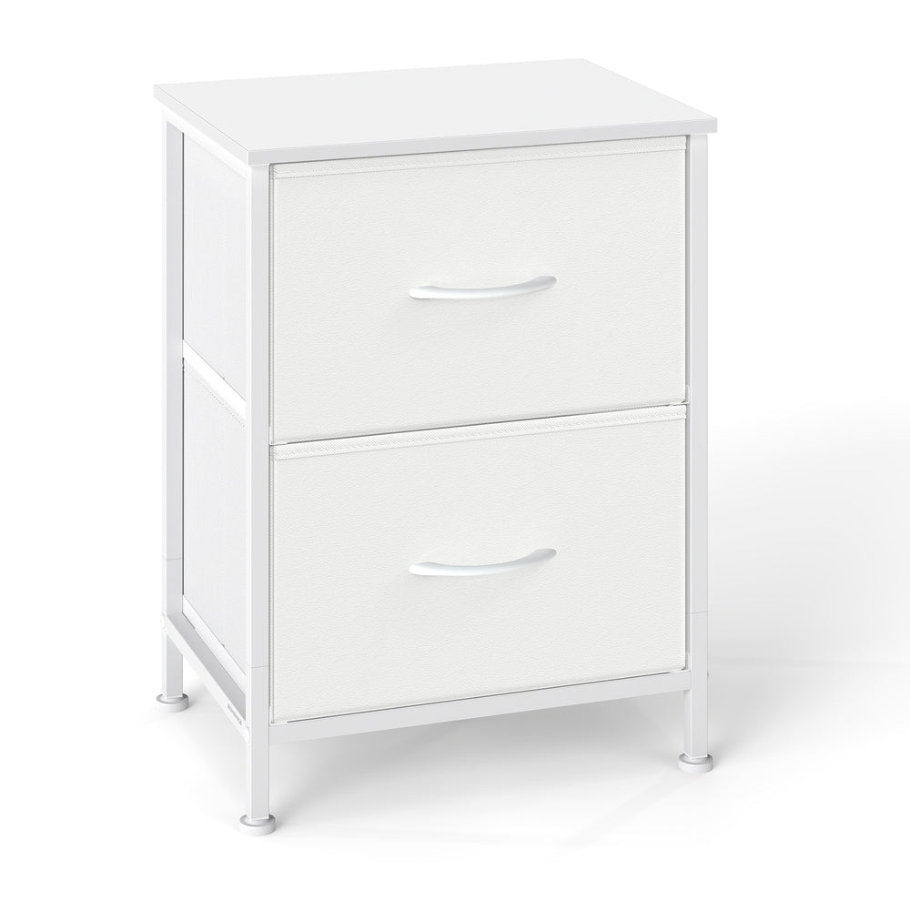 Kommode, Schrank, 2 Stoffschubladen