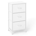 Kommode, Schrank, 3 Stoffschubladen