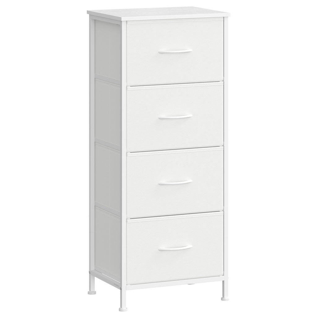 Kommode, Schrank, 4 Stoffschubladen