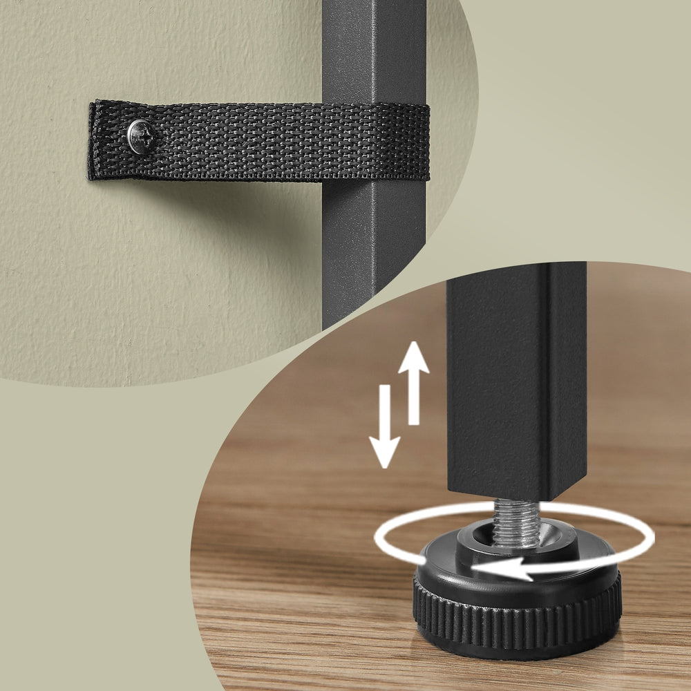 Kommode, Schrank, 7 Stoffschubladen