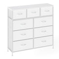 Kommode, Schrank, 9 Stoffschubladen