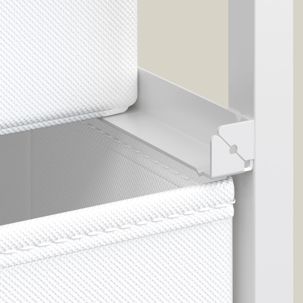 Kommode, Schrank, 9 Stoffschubladen