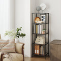 5-stufiges Glasregal, Bücherregal, Aufbewahrungsregal