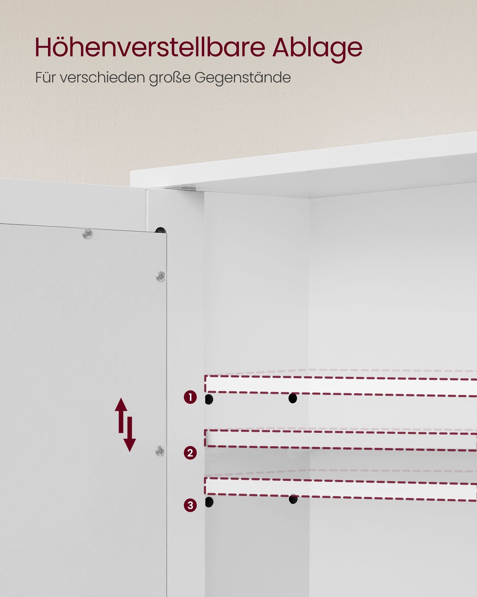 Spiegelschrank mit Doppeltür