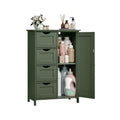 Badezimmerschrank 4 Schubladen 30 x 55 x 82 cm Waldgrün