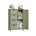 Badezimmerschrank 4 Schubladen 30 x 55 x 82 cm waldgrün