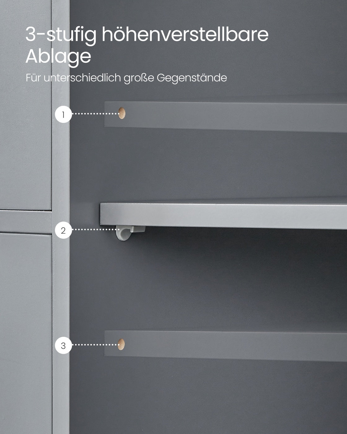 Badezimmerschrank mit 4 Schubladen