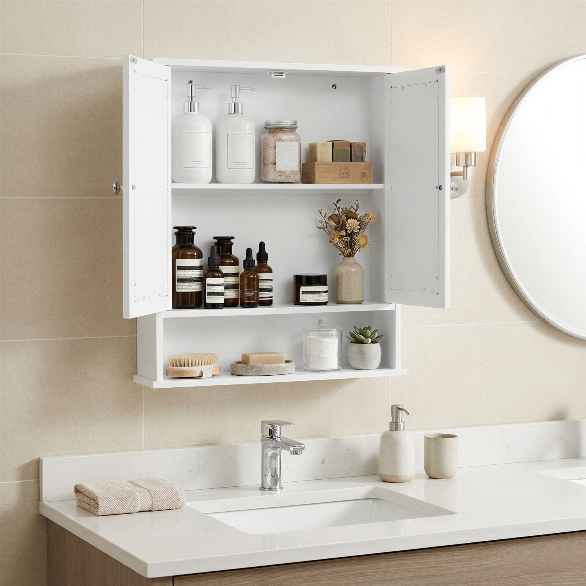 Spiegelschrank, Badschrank, Wandschrank,