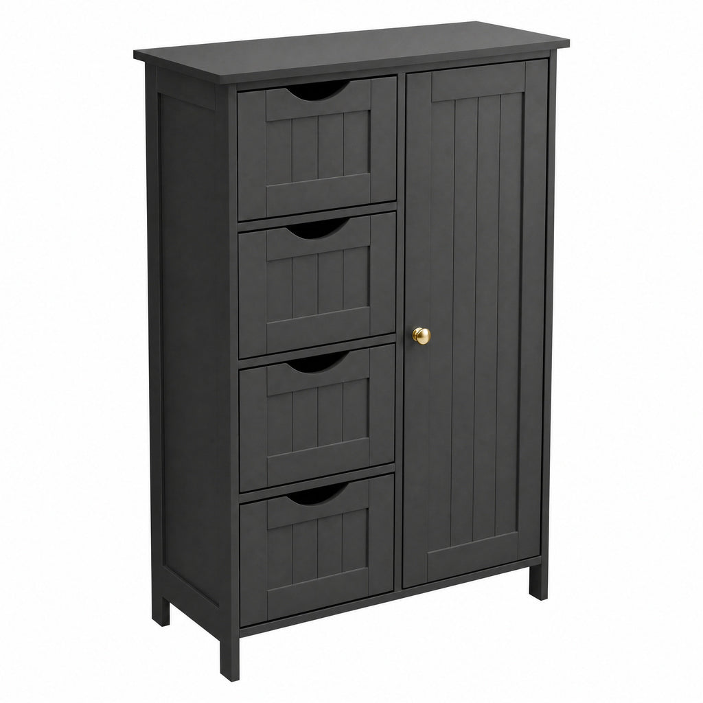 Badezimmerschrank, schmaler Badschrank, Beistellschrank