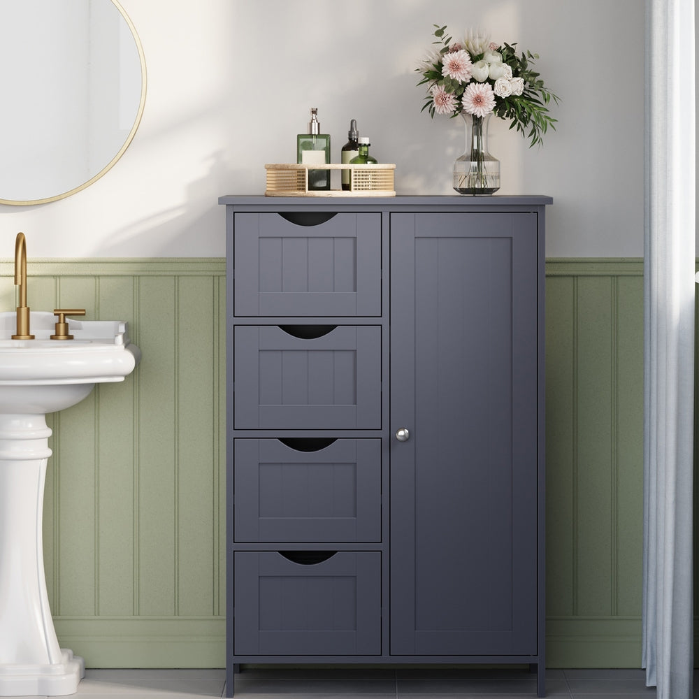 Badezimmerschrank, schmaler Badschrank, Beistellschrank