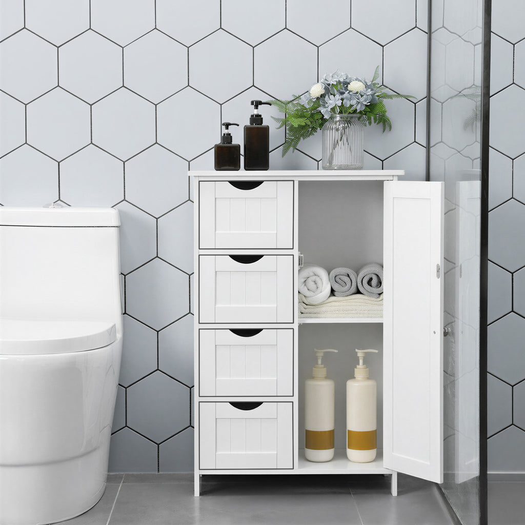 Badezimmerschrank, schmaler Badschrank, Beistellschrank