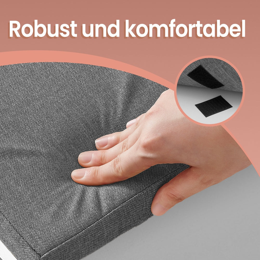 Schuhbank mit Stauraum, Schuhregal mit Sitzfläche, Sitzbank