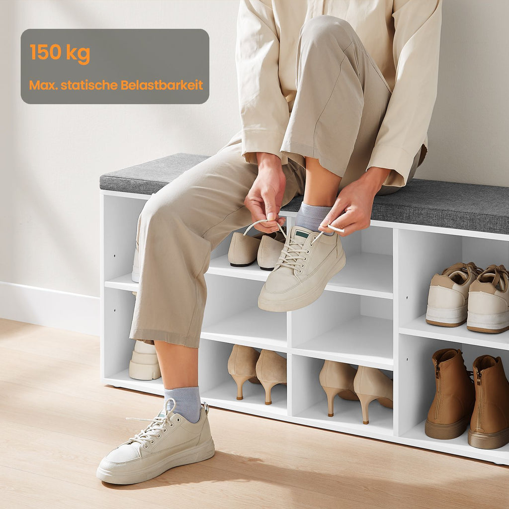 Schuhbank, Schuhregal, Sitzbank