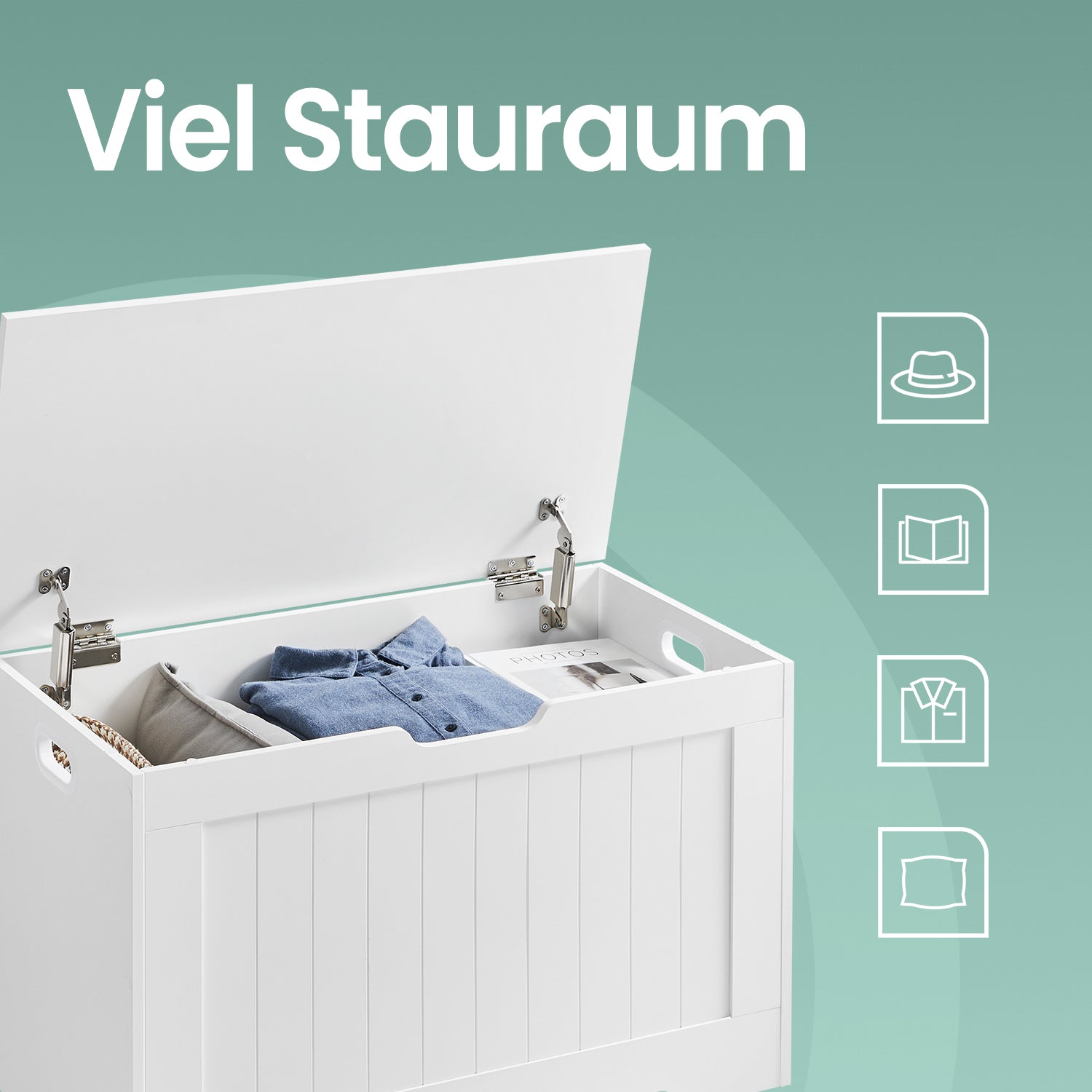 Schuhbank, Sitzbank mit Stauraum, Aufbewahrungsschrank