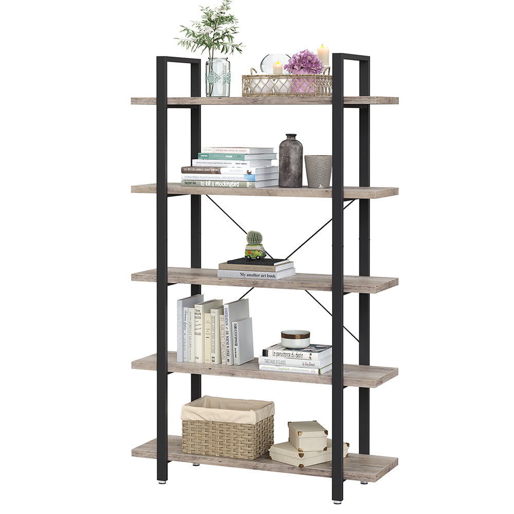 Stabiles Standregal mit 5 Regalebenen