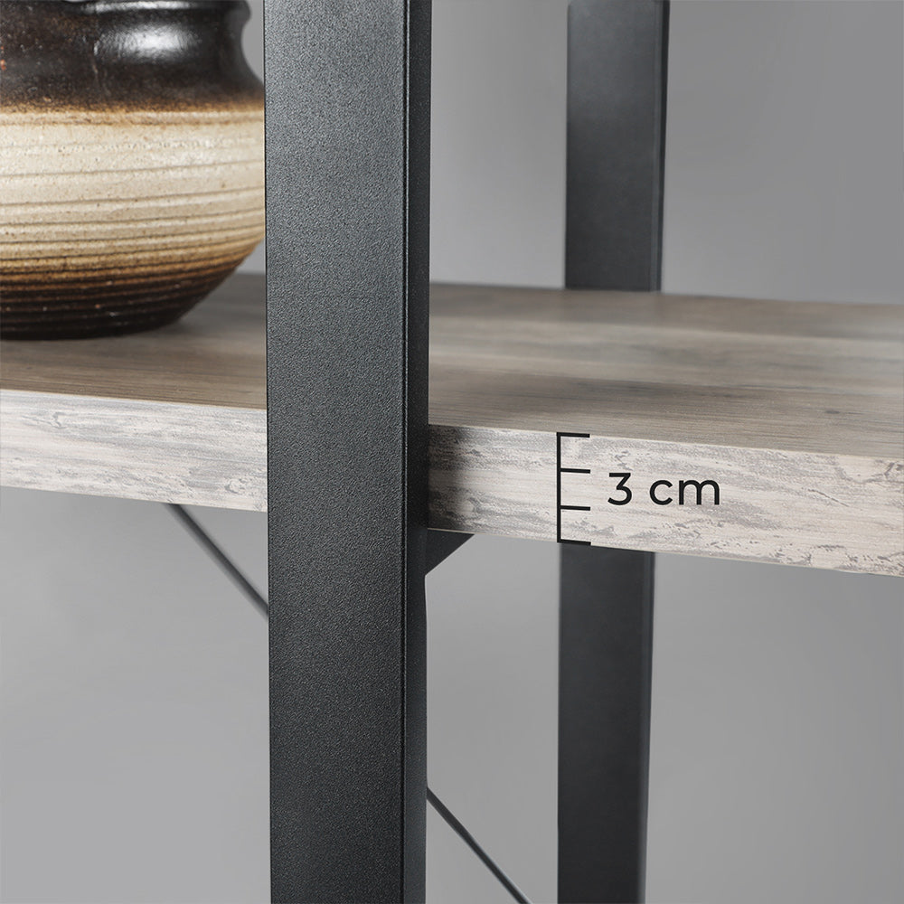 Stabiles Standregal mit 5 Regalebenen