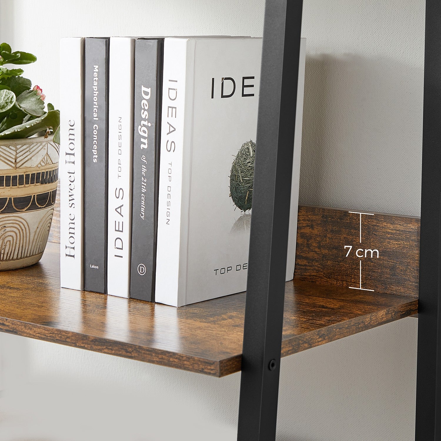 Bücherregal mit 5 Ebenen