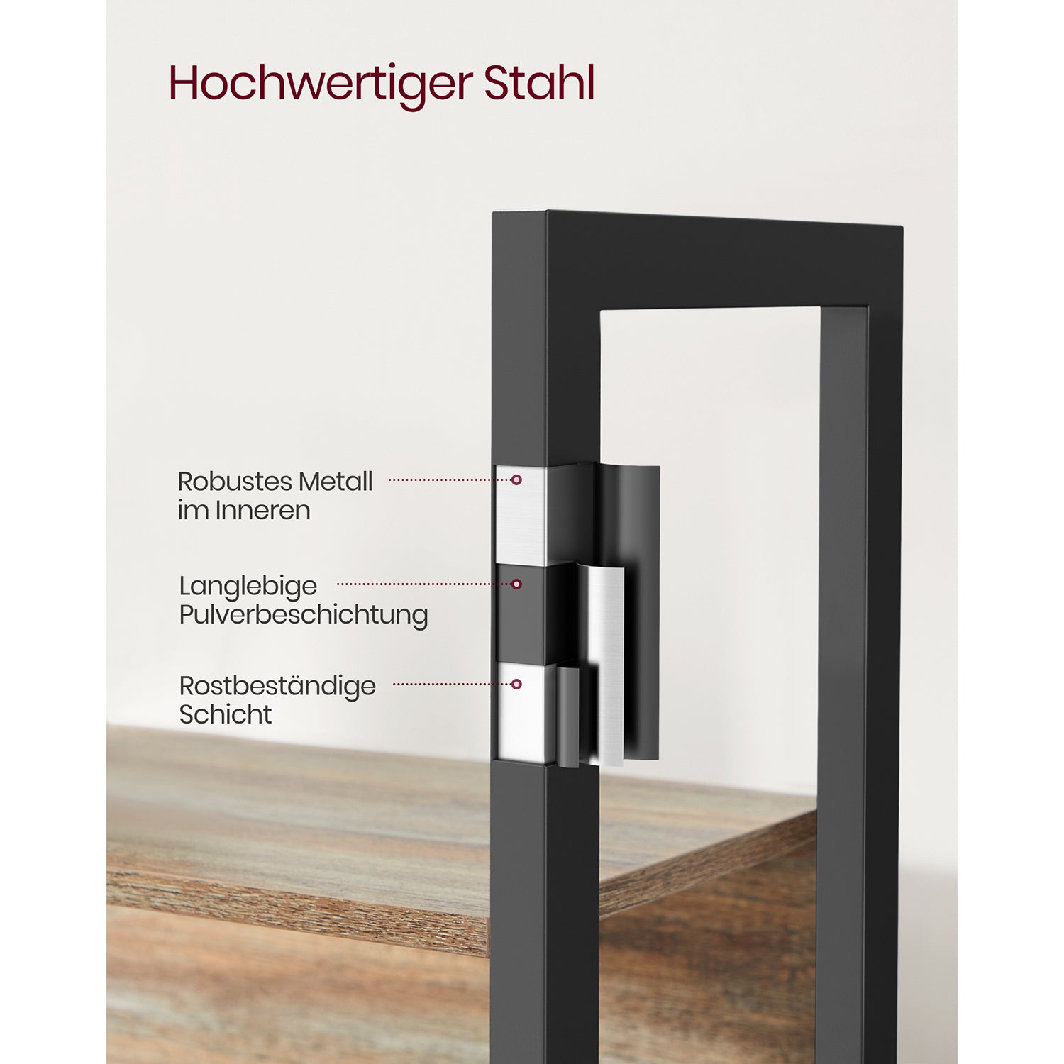 Standregal mit 14 Ablagen