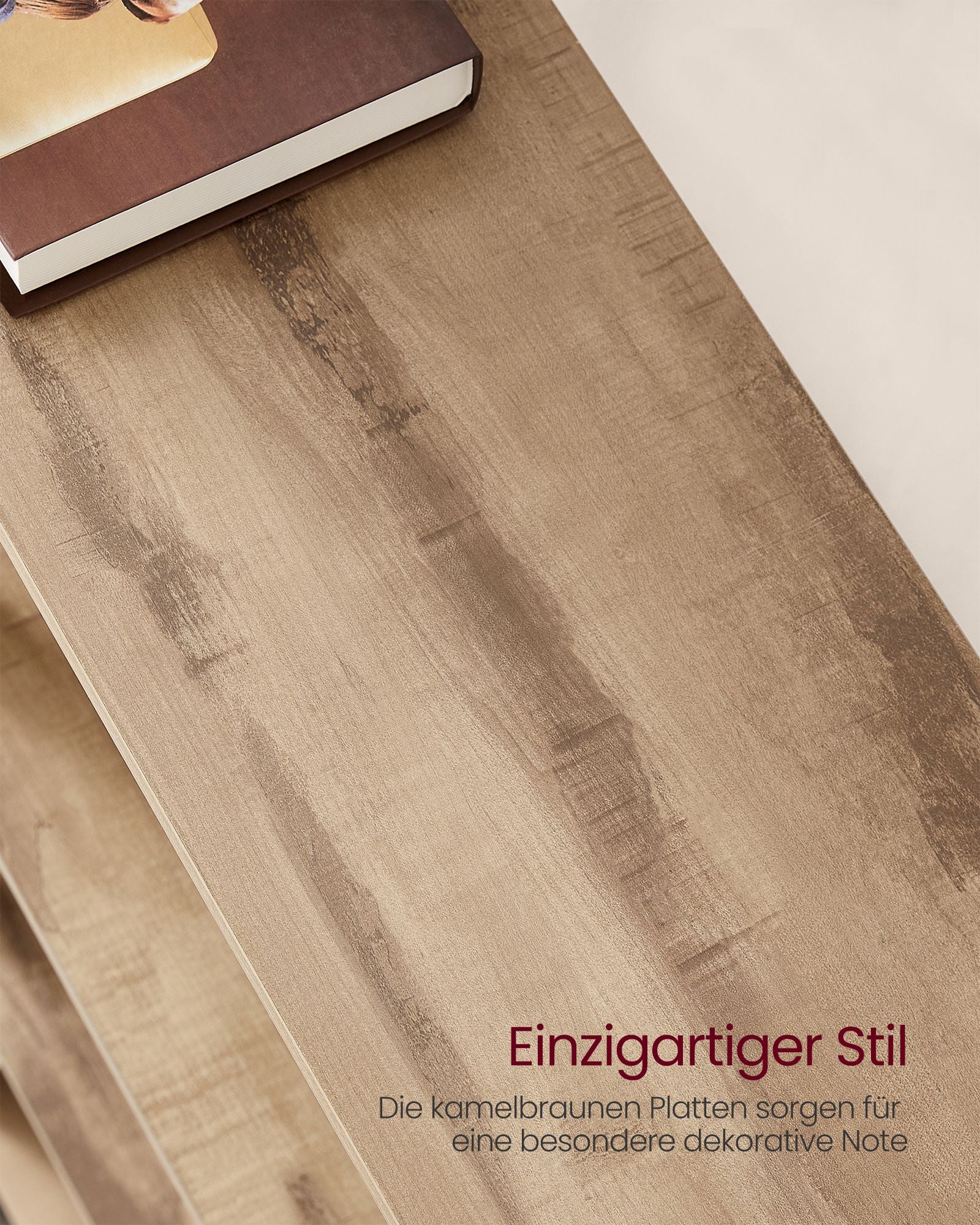 Standregal mit 14 Ablagen in Industrie-Design