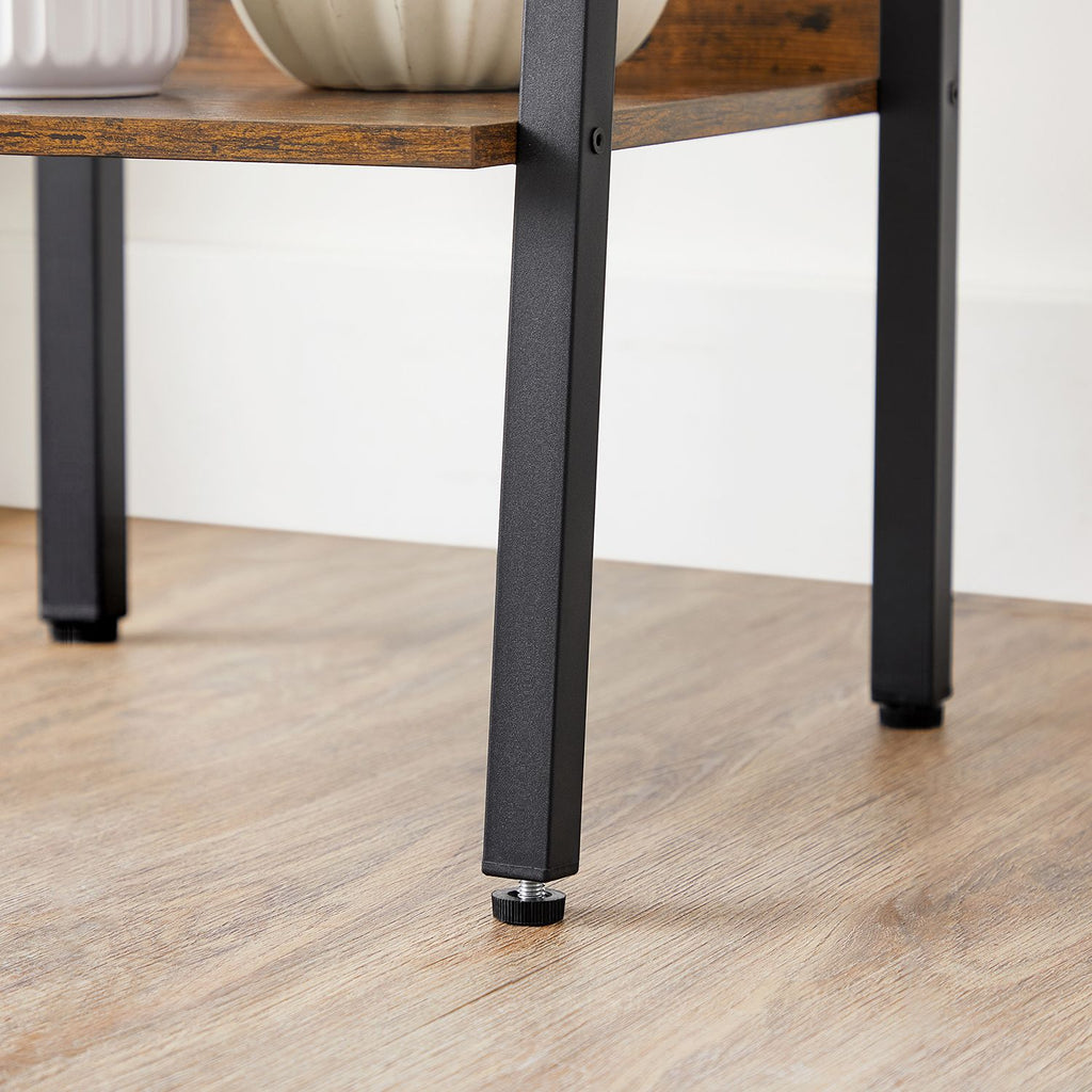 Industrie-Design Leiterregal mit 5 Ablagen