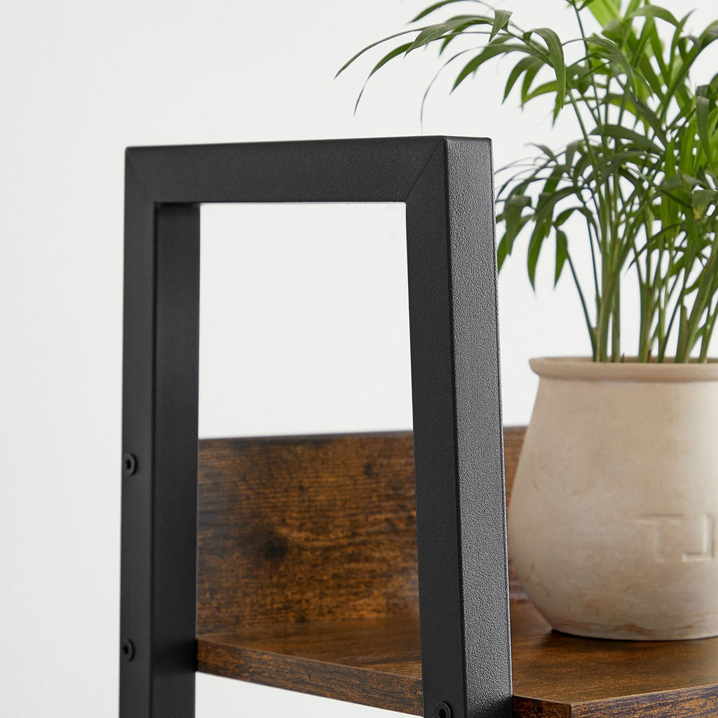 Industrie-Design Leiterregal mit 5 Ablagen