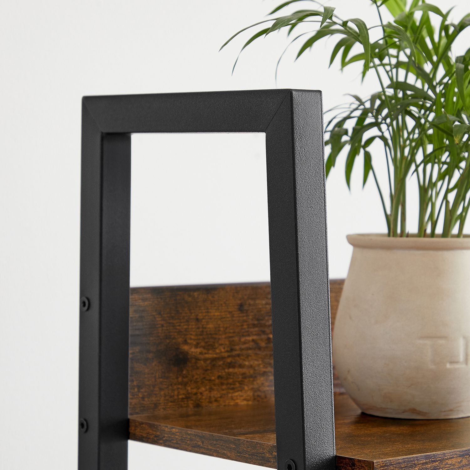 Industrie-Design Leiterregal mit 5 Ablagen