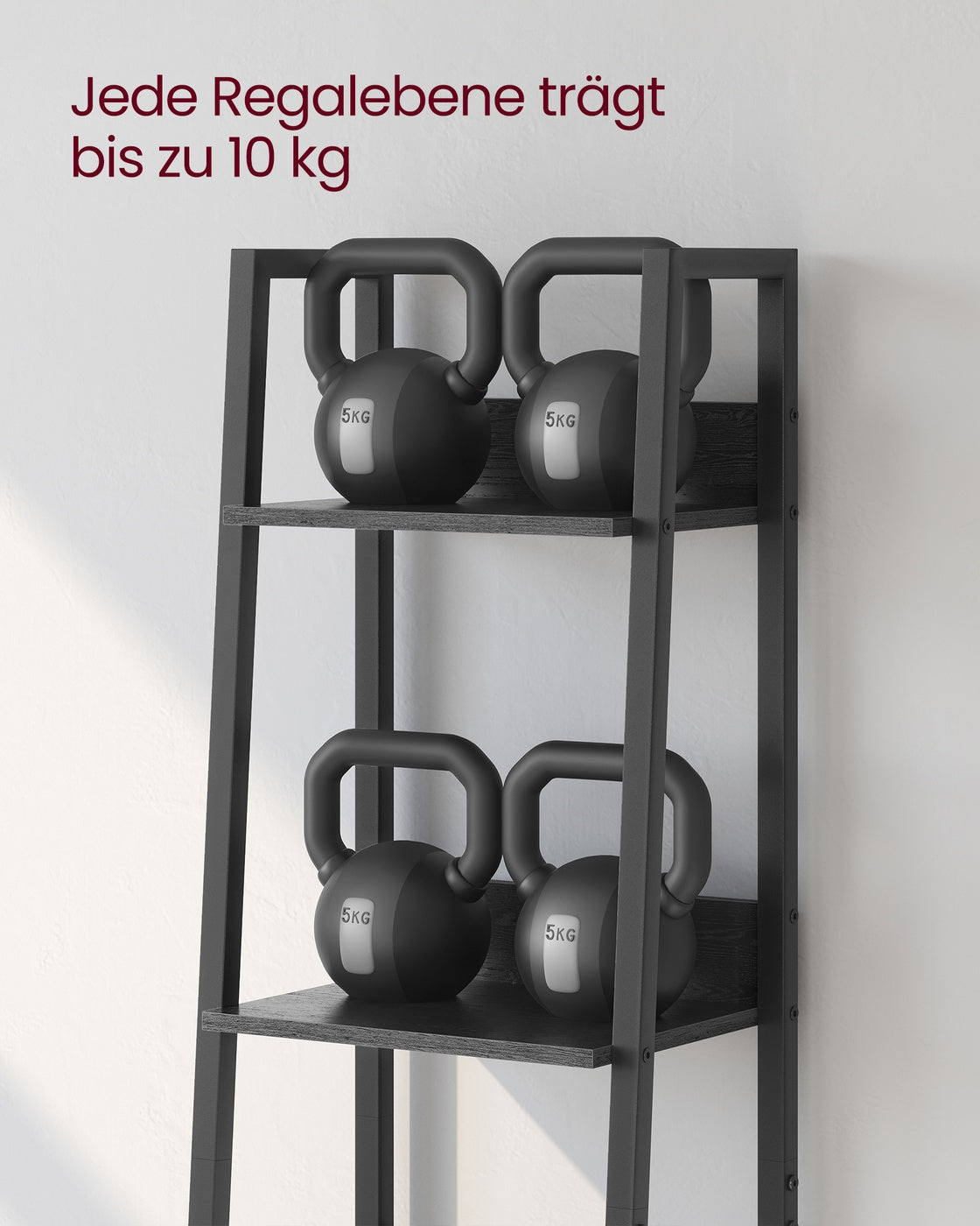 Leiterregal mit 5 Ebenen