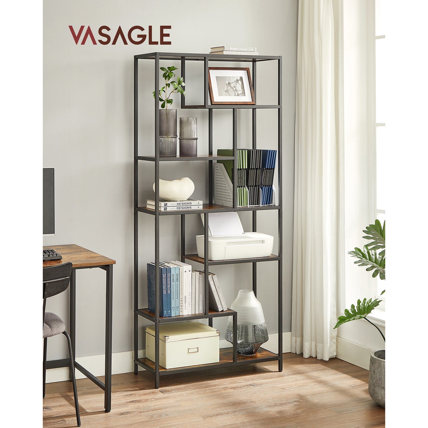 Bücherregal 180 cm hoch
