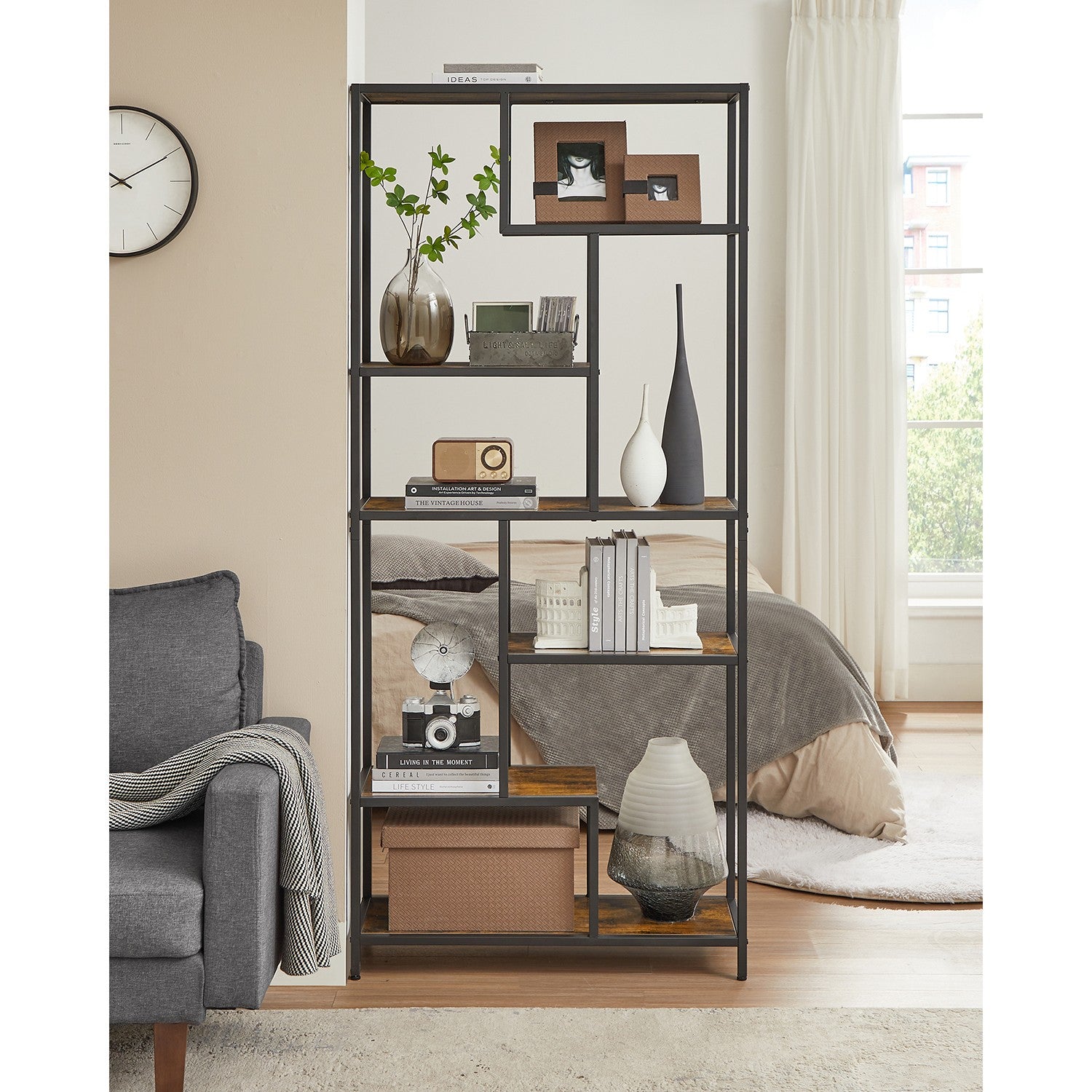 Bücherregal 180 cm hoch