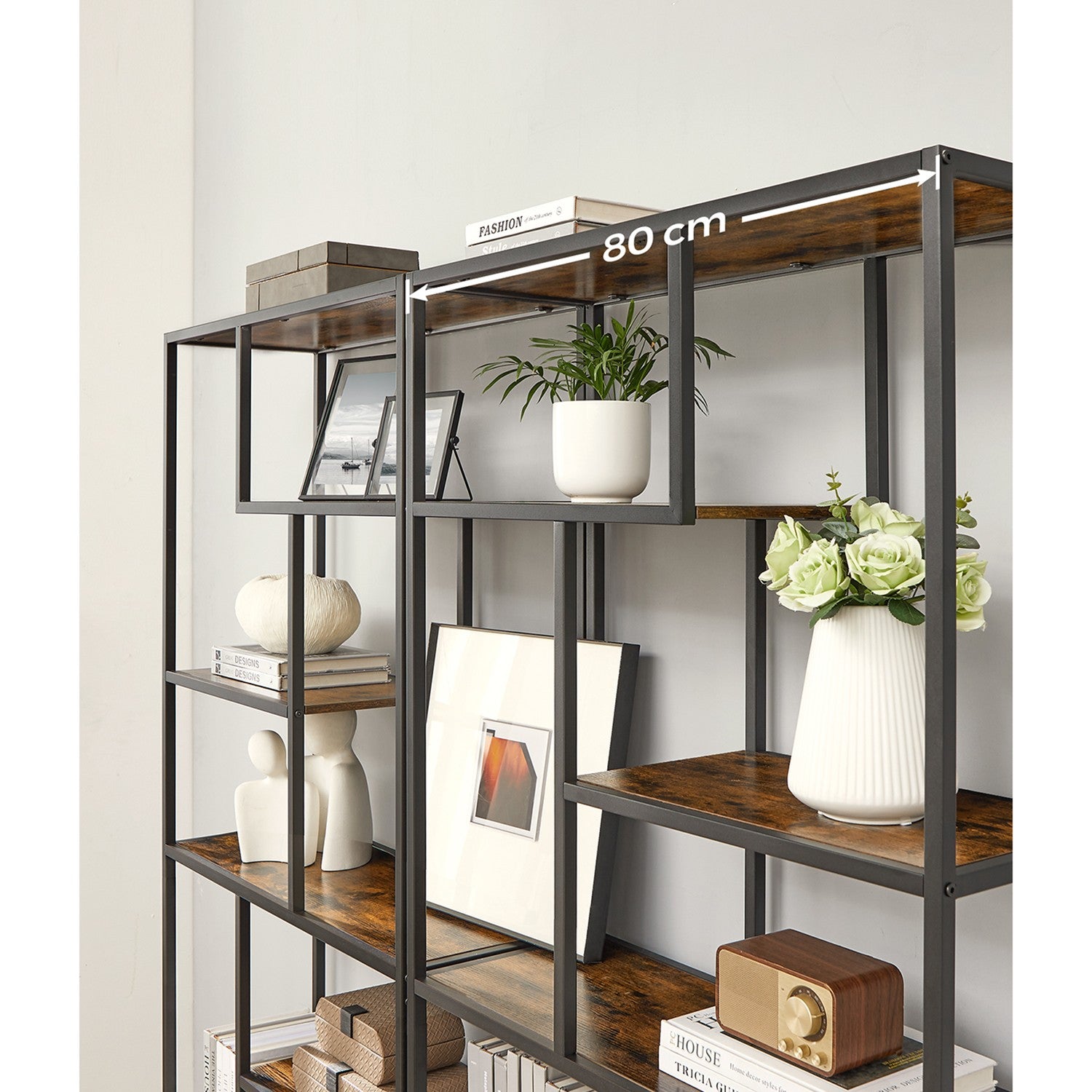 Bücherregal 180 cm hoch