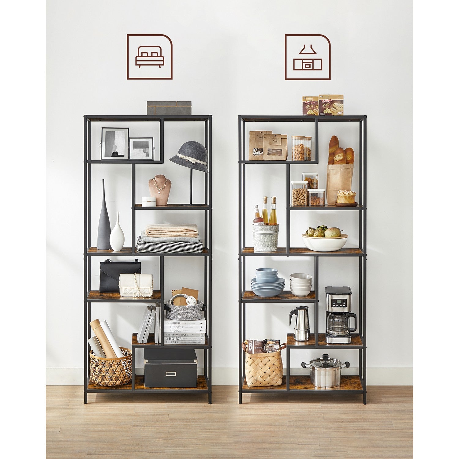 Bücherregal 180 cm hoch